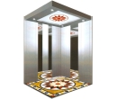 Mẫu Cabin tấm lớn ở giữa inox gương xen inox sọc nhuyễn hai bên