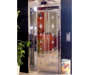 Mẫu cửa tầng inox gương hoa văn hình thoi TT-CWH3