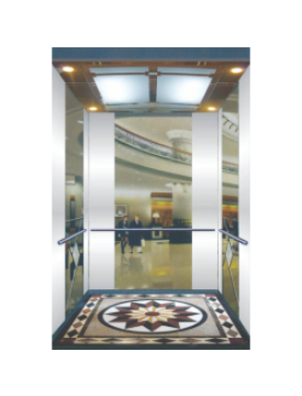 THANG MÁY TẢI KHÁCH CABIN INOX SỌC NHUYỄN 