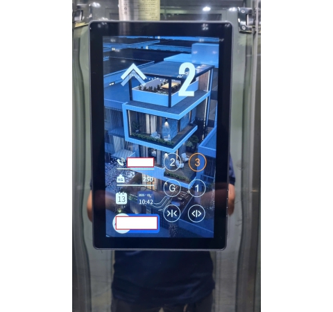 Bảng điều khiển carbin thang máy 10.0 inch